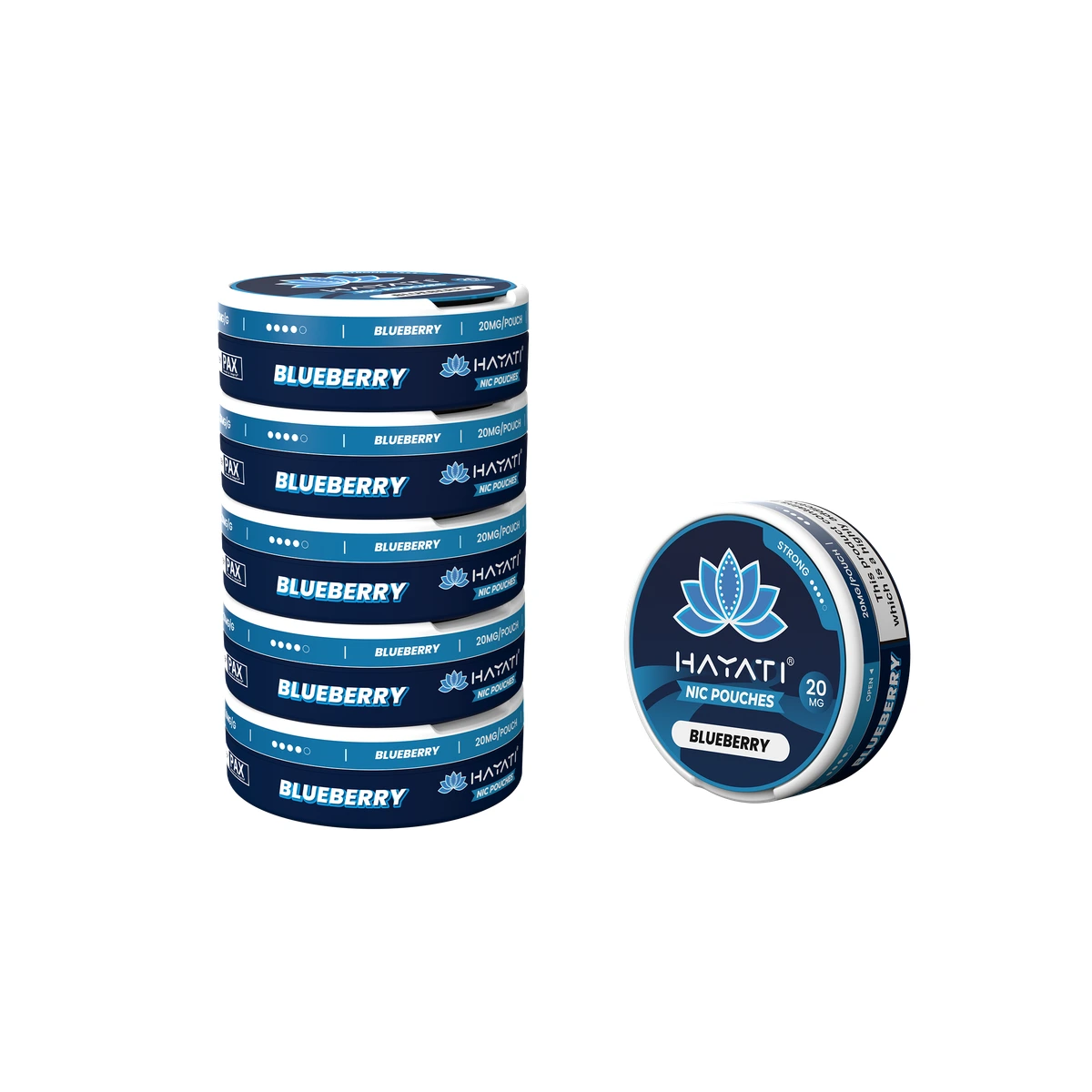 Hayati® Nic Pouches Blueberry wholesale vape product