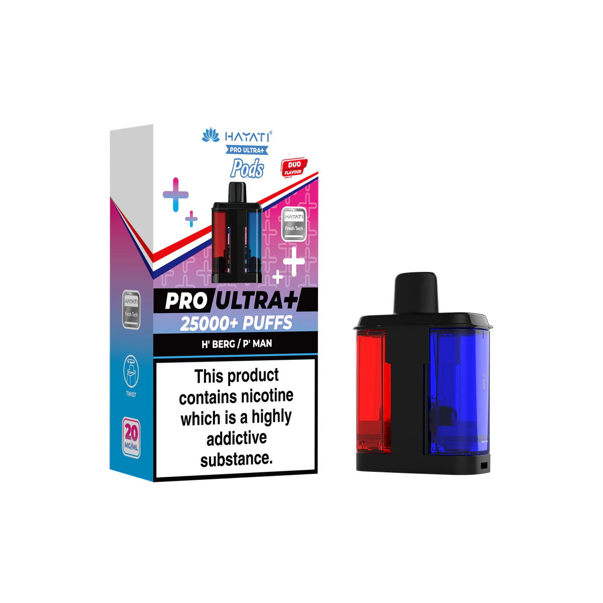 Hayati® Pro Ultra+ Pods H'Berg / P'Man