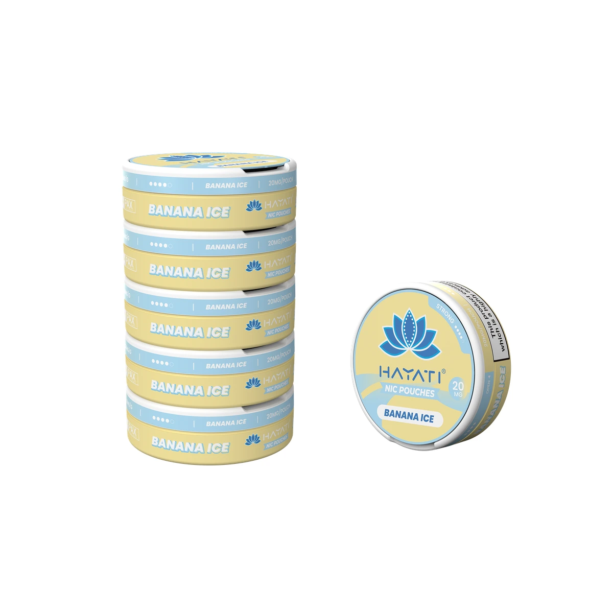 Hayati® Nic Pouches Banana Ice wholesale vape product