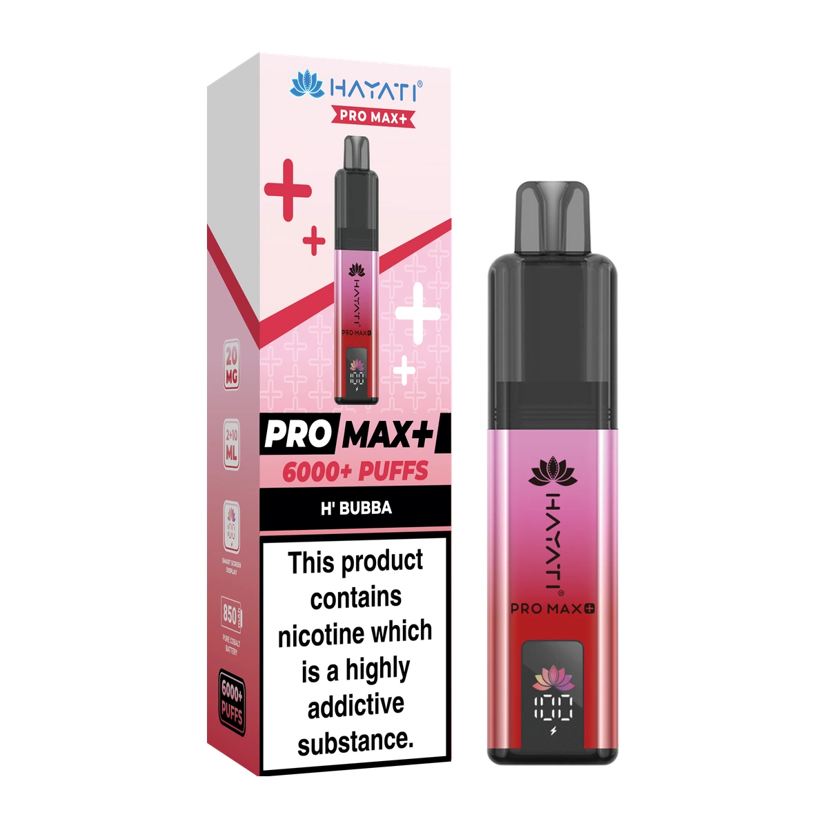 Hayati® Pro Max+ KIT H' Bubba wholesale vape product