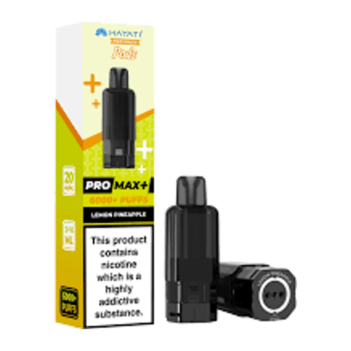 Hayati® Pro Max+ POD Lemon Pineapple wholesale vape product