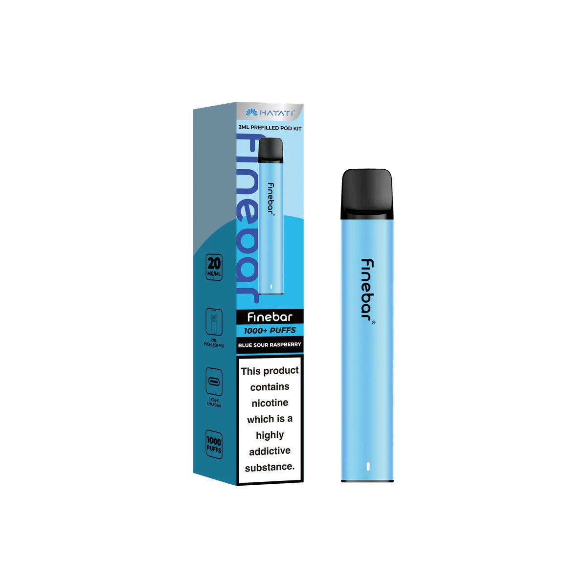 Hayati® Finebar Blue Sour Raspberry