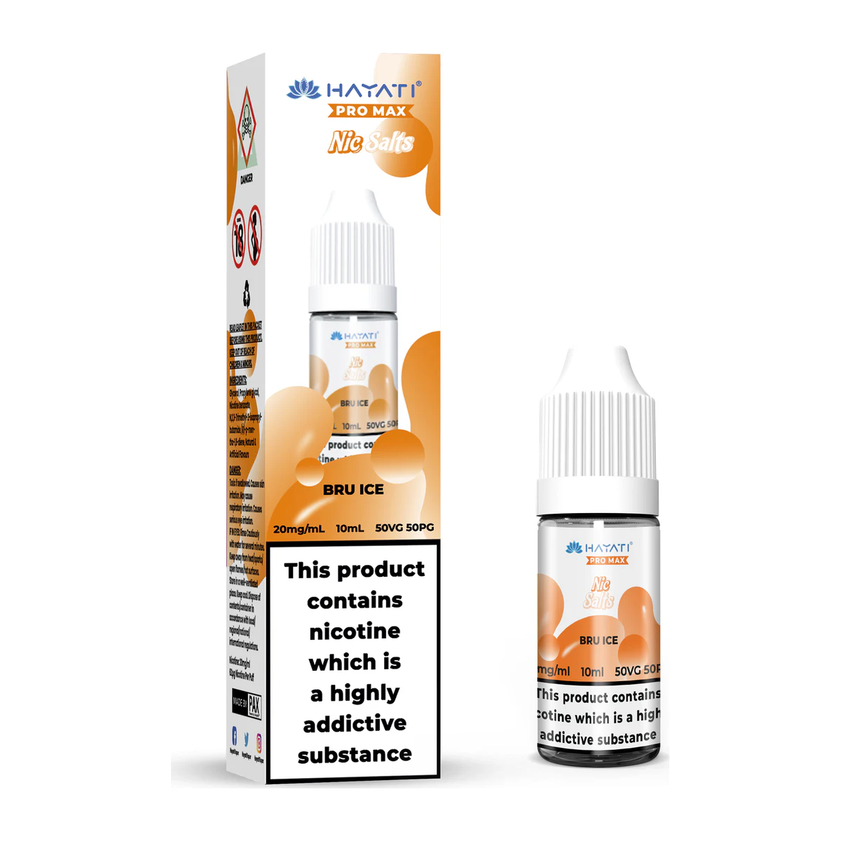Hayati® Pro Max Nic Salts Bru Ice 20mg
