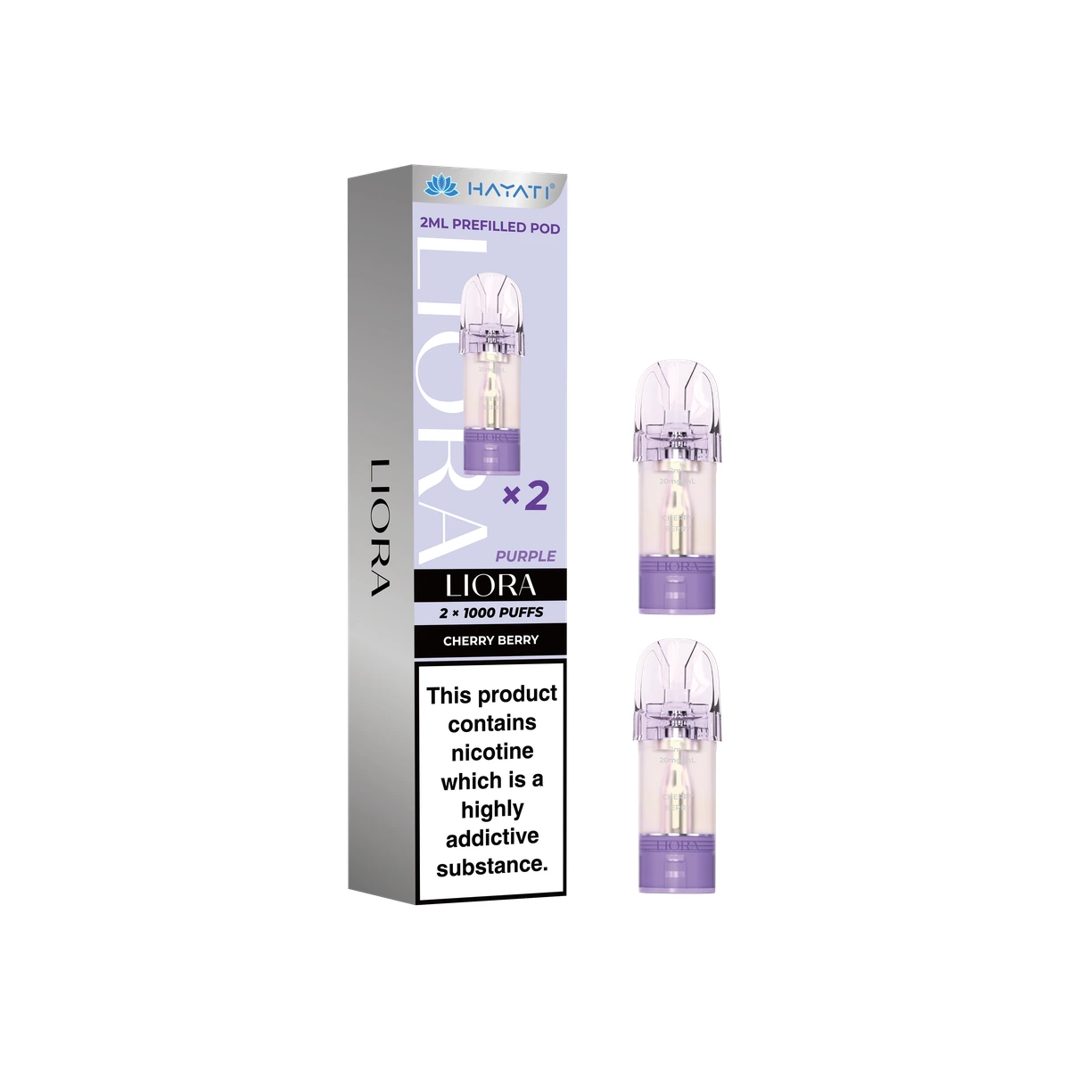 Hayati® Liora 2mL Prefilled Pods Cherry Berry