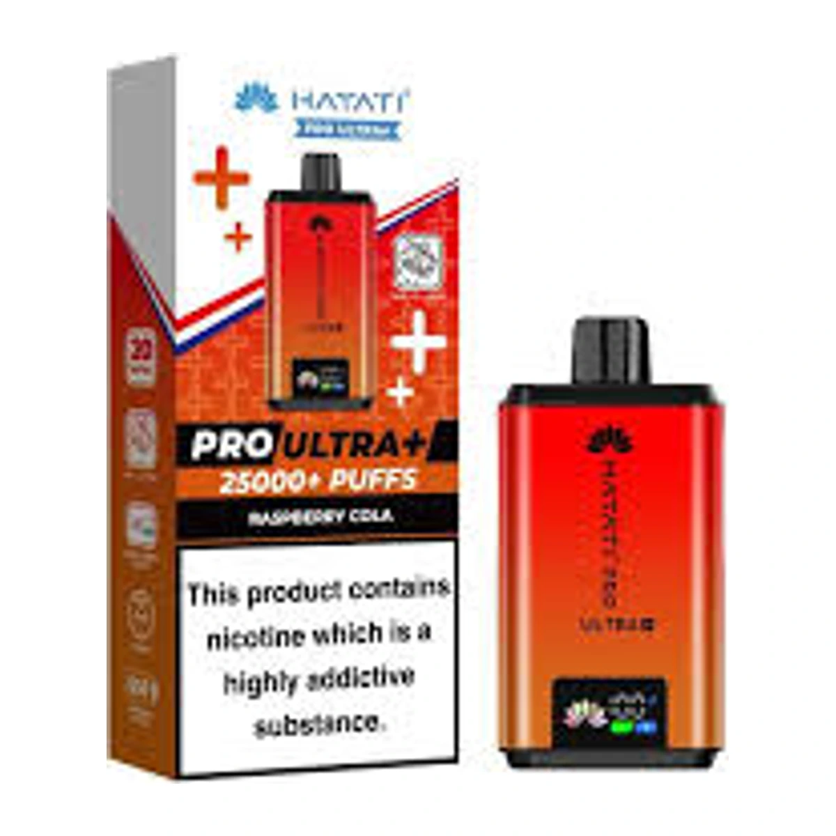 Hayati Pro Ultra+ KIT Raspberry Cola wholesale vape product