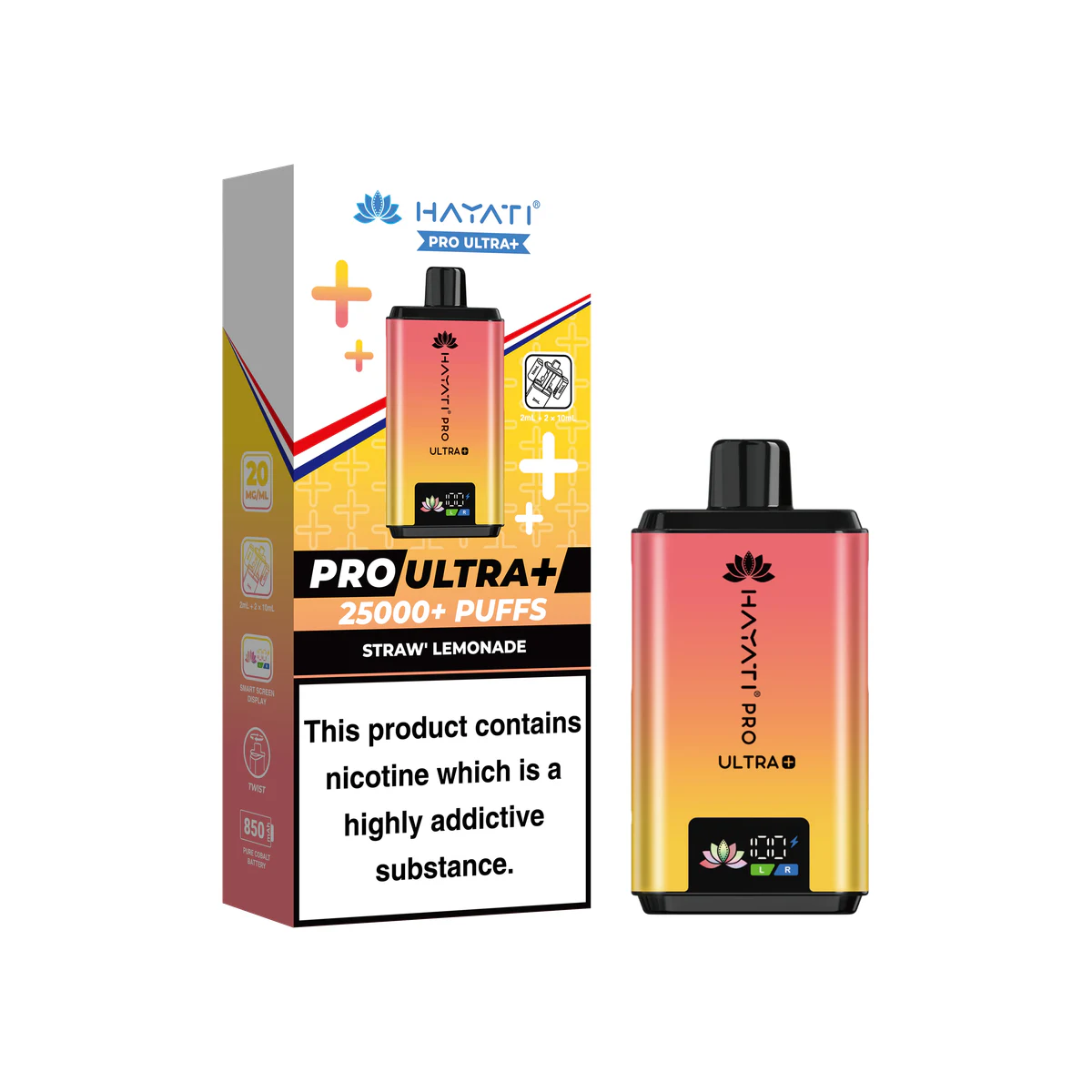 Hayati® Pro Ultra+ Straw' Lemonade