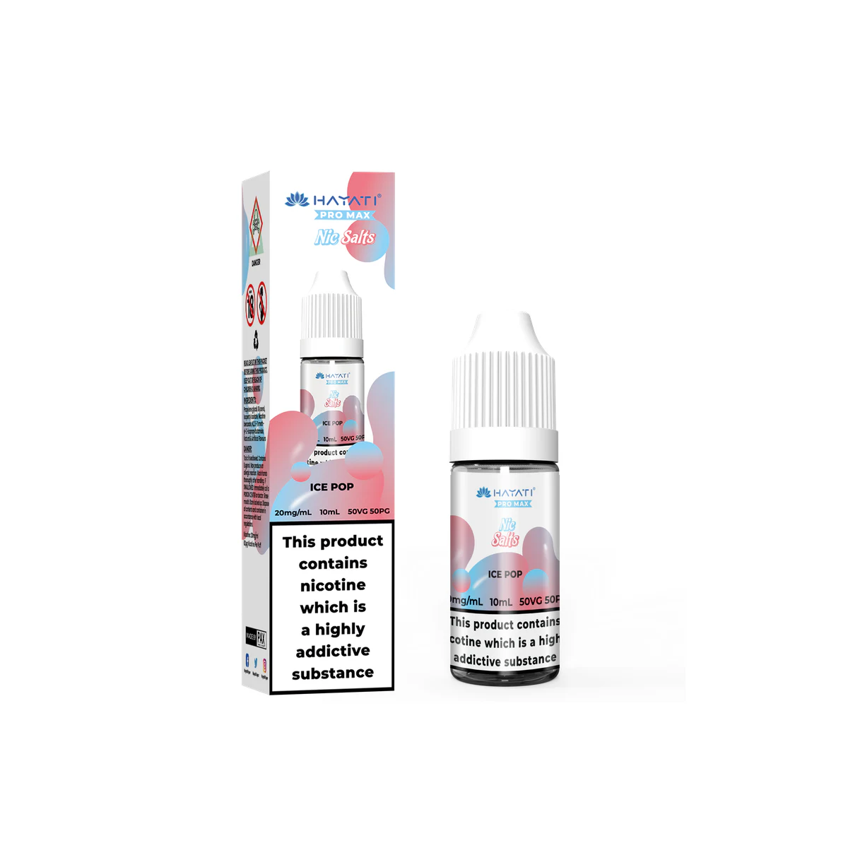 Hayati® Pro Max Nic Salts Ice pop 20mg