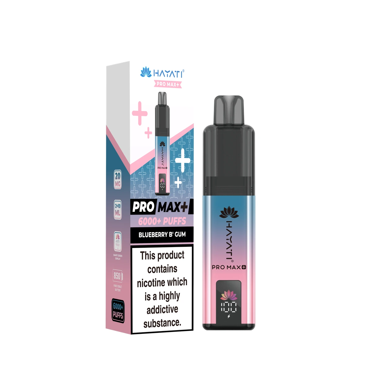 Hayati® Pro Max+ KIT Blueberry B' Gum wholesale vape product