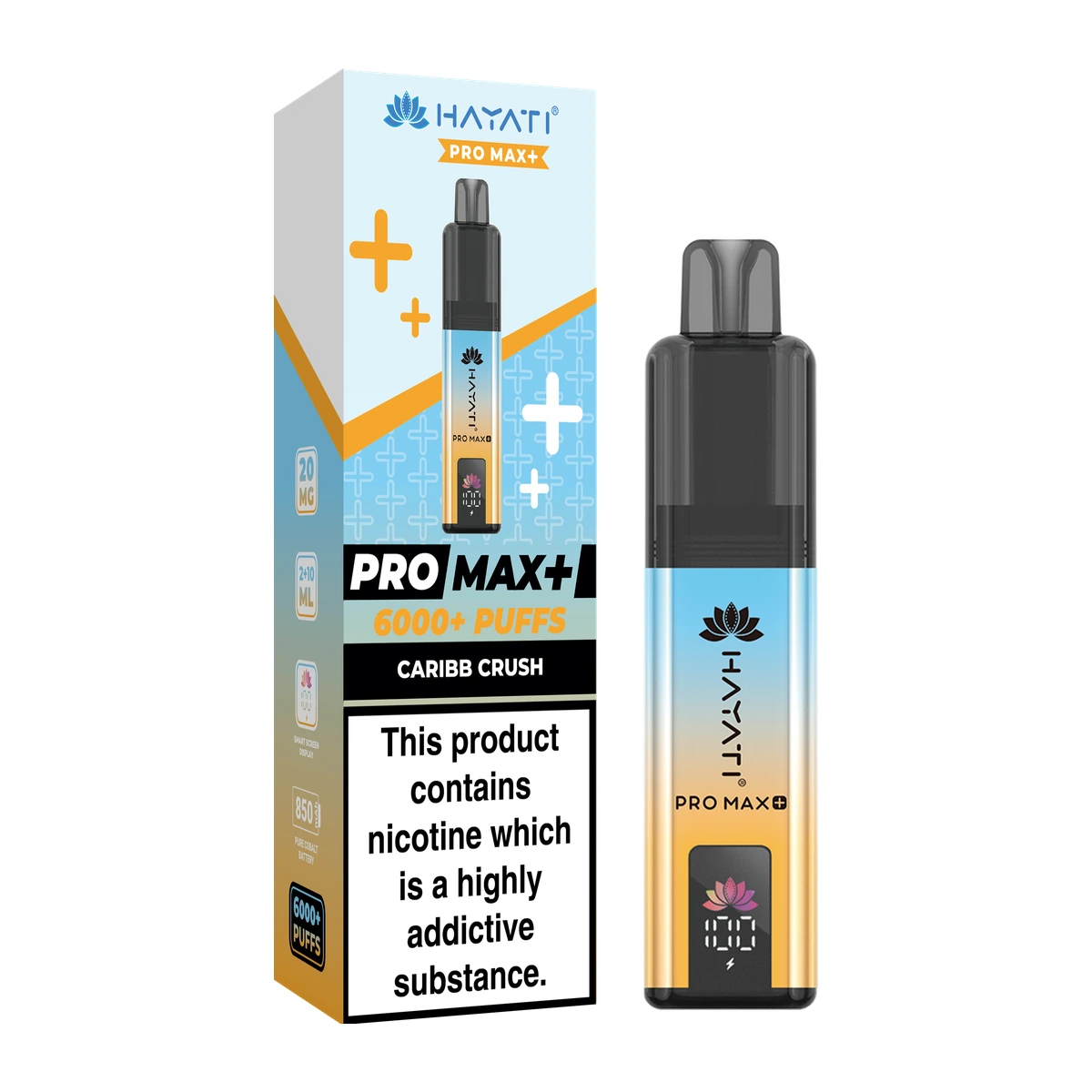 Hayati® Pro Max+ KIT Caribb Crush wholesale vape product