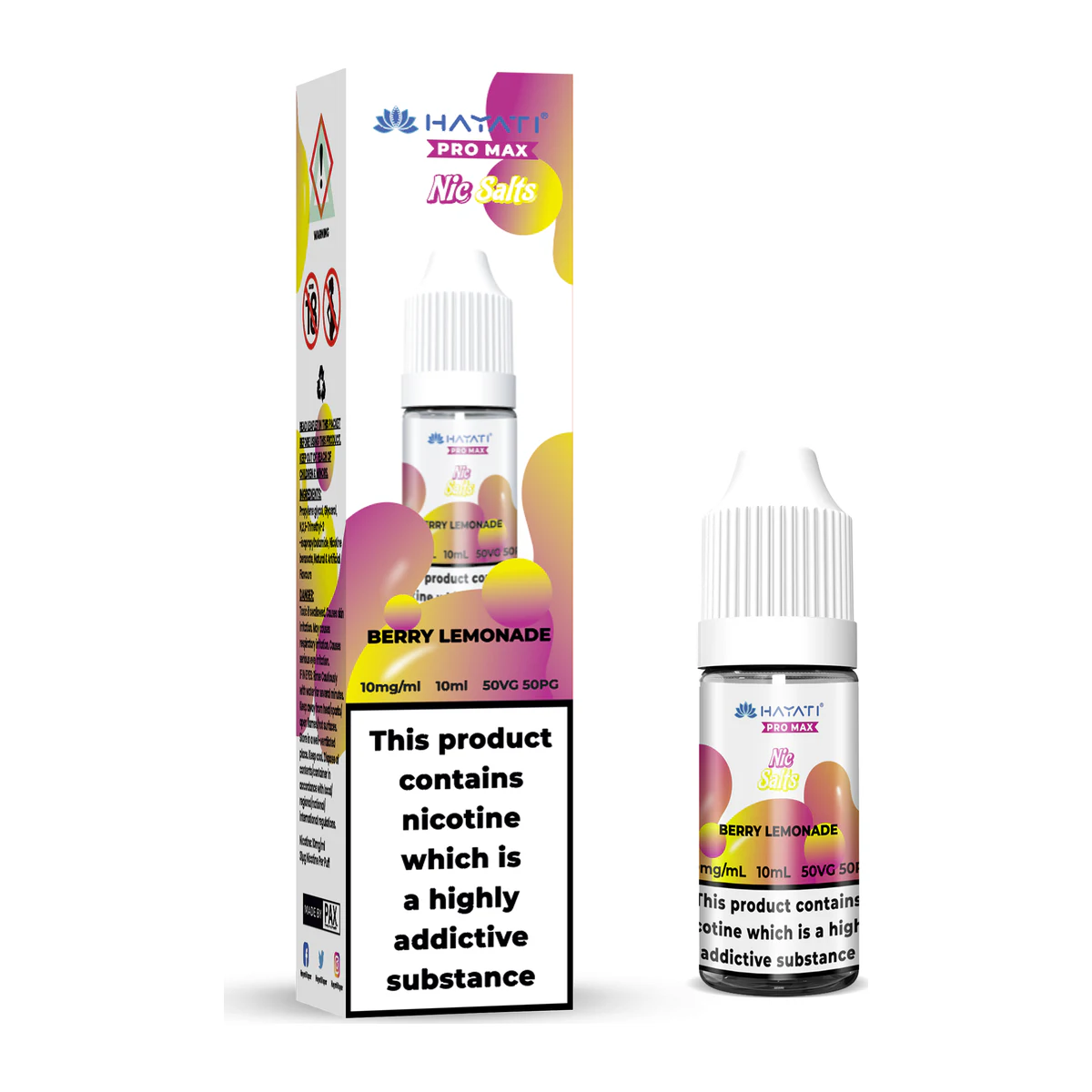 Hayati® Pro Max Nic Salts Berry Lemonade