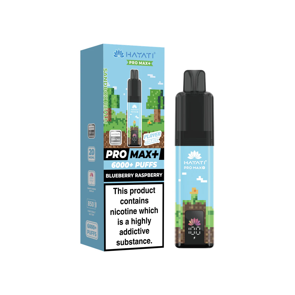 Hayati® Pro Max+ Player Edition Blueberry Raspberry image 1