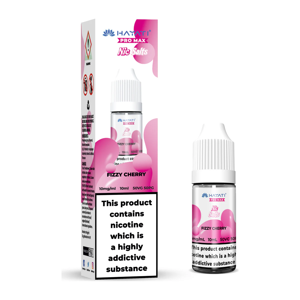 Hayati® Pro Max Nic Salts Fizzy Cherry