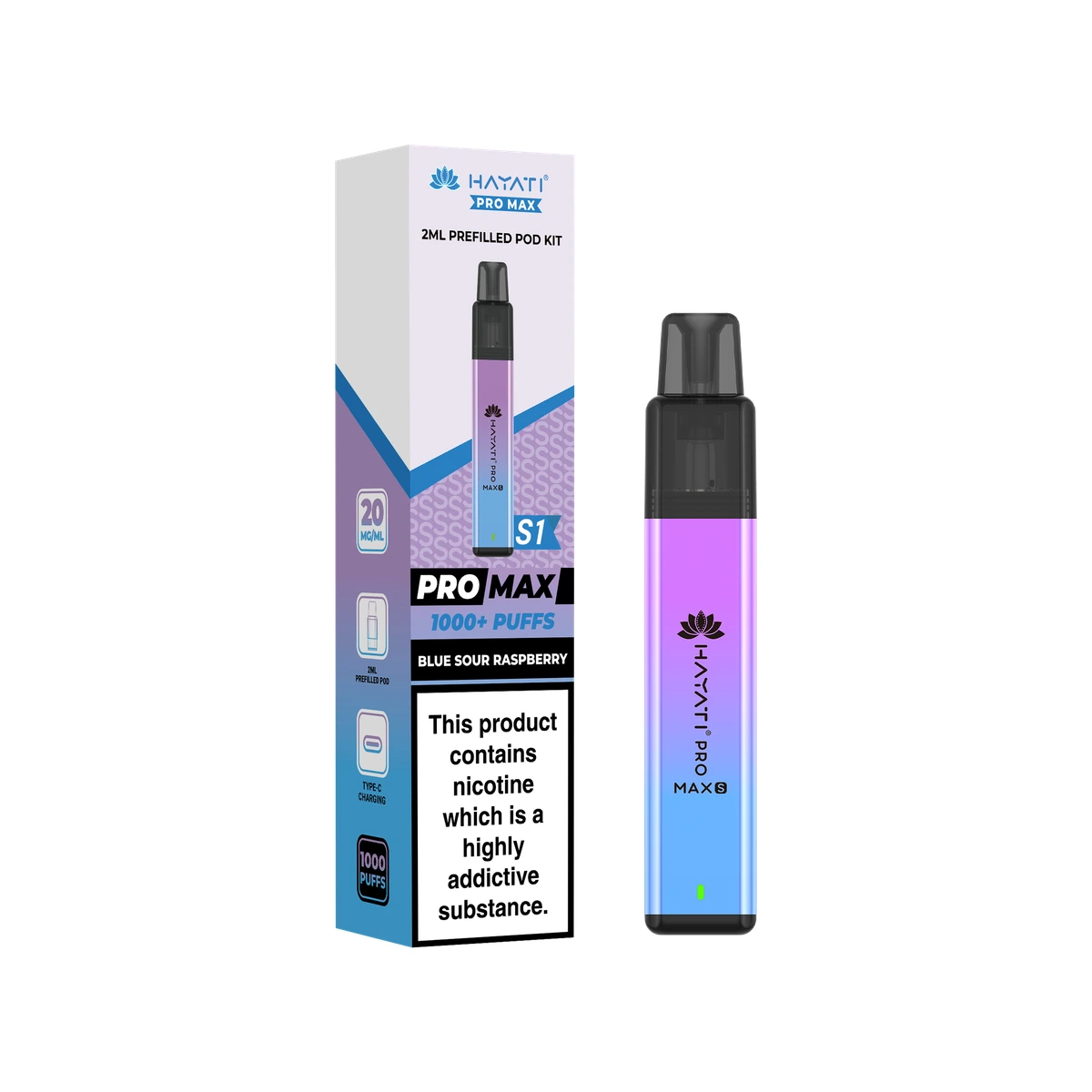 Hayati® Pro Max S1 Blue Sour Raspberry image 1