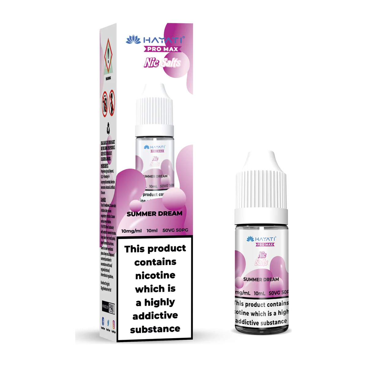 Hayati® Pro Max Nic Salts Summer Dream