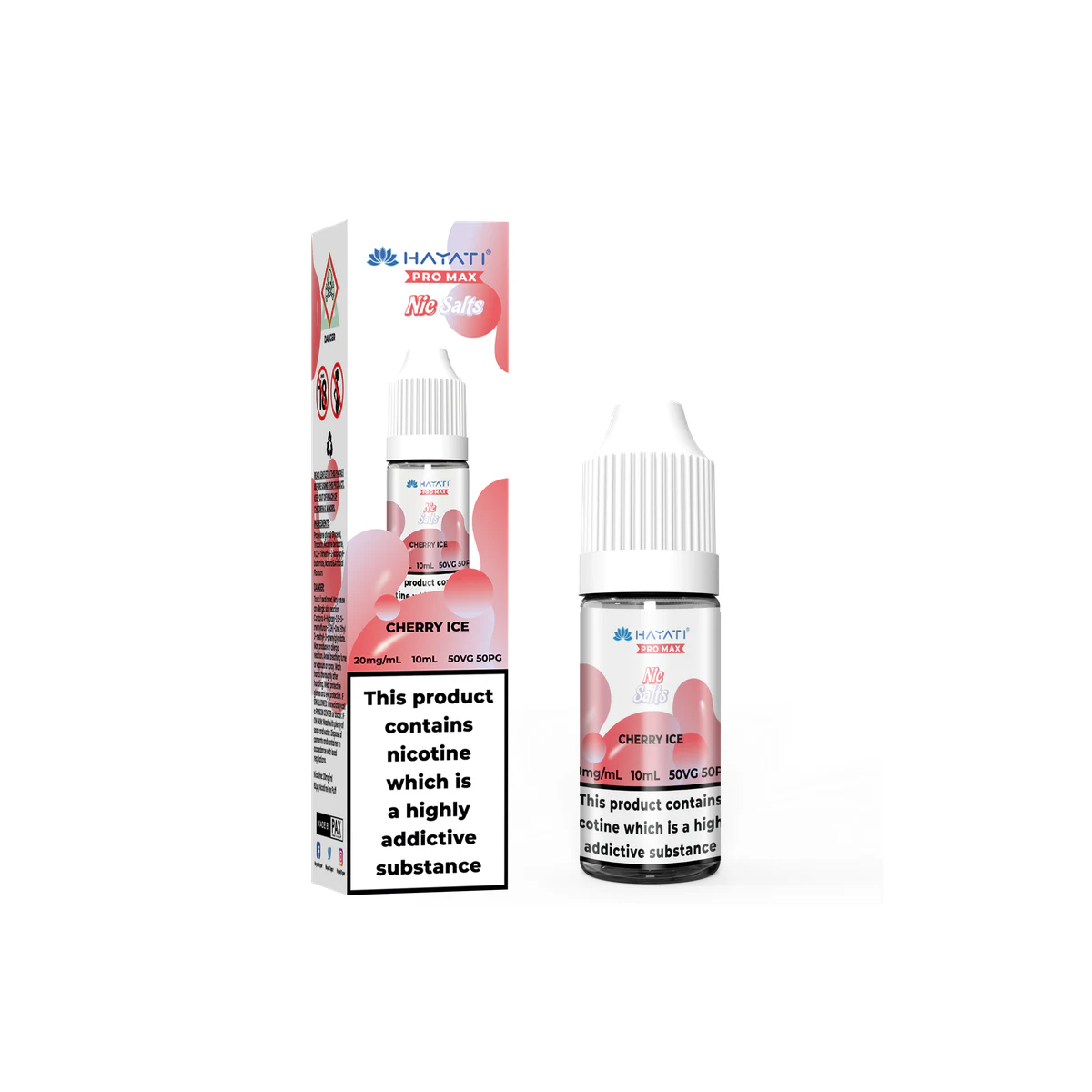 Hayati® Pro Max Nic Salts Cherry Ice 20mg