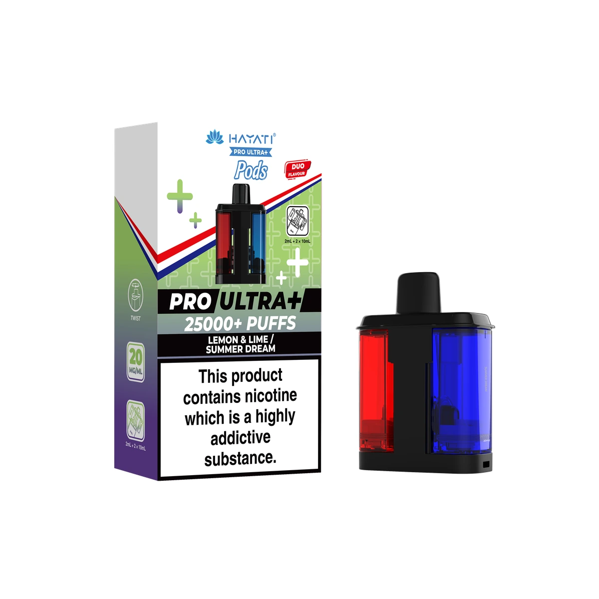Hayati® Pro Ultra+ Pods Lemon & Lime / Summer Dream