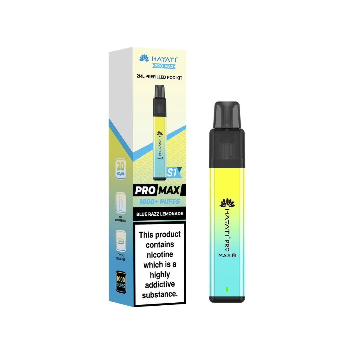 Hayati® Pro Max S1 Blue Razz Lemonade