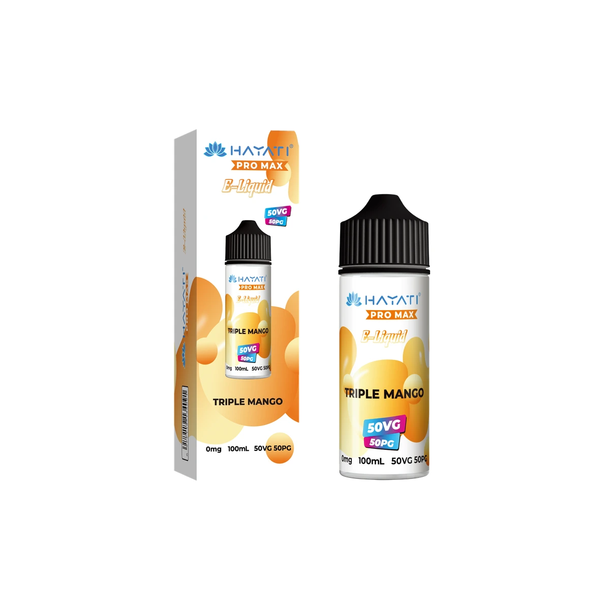 Hayati® Pro Max E-Liquid 50/50 Triple Mango wholesale vape product