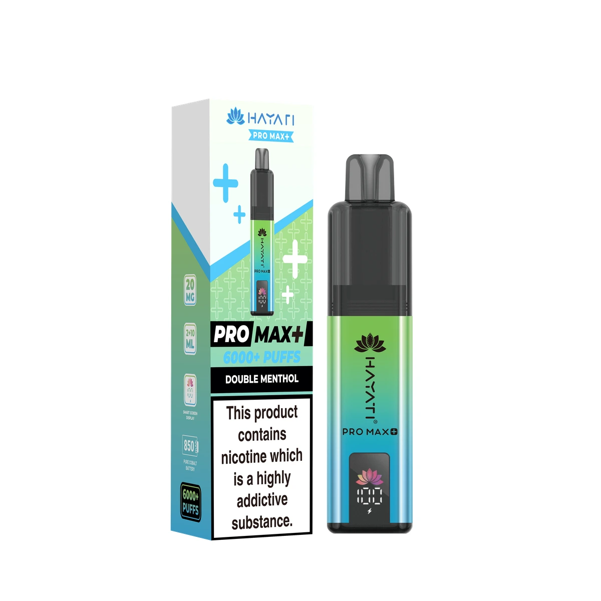 Hayati® Pro Max+ KIT Double Menthol wholesale vape product