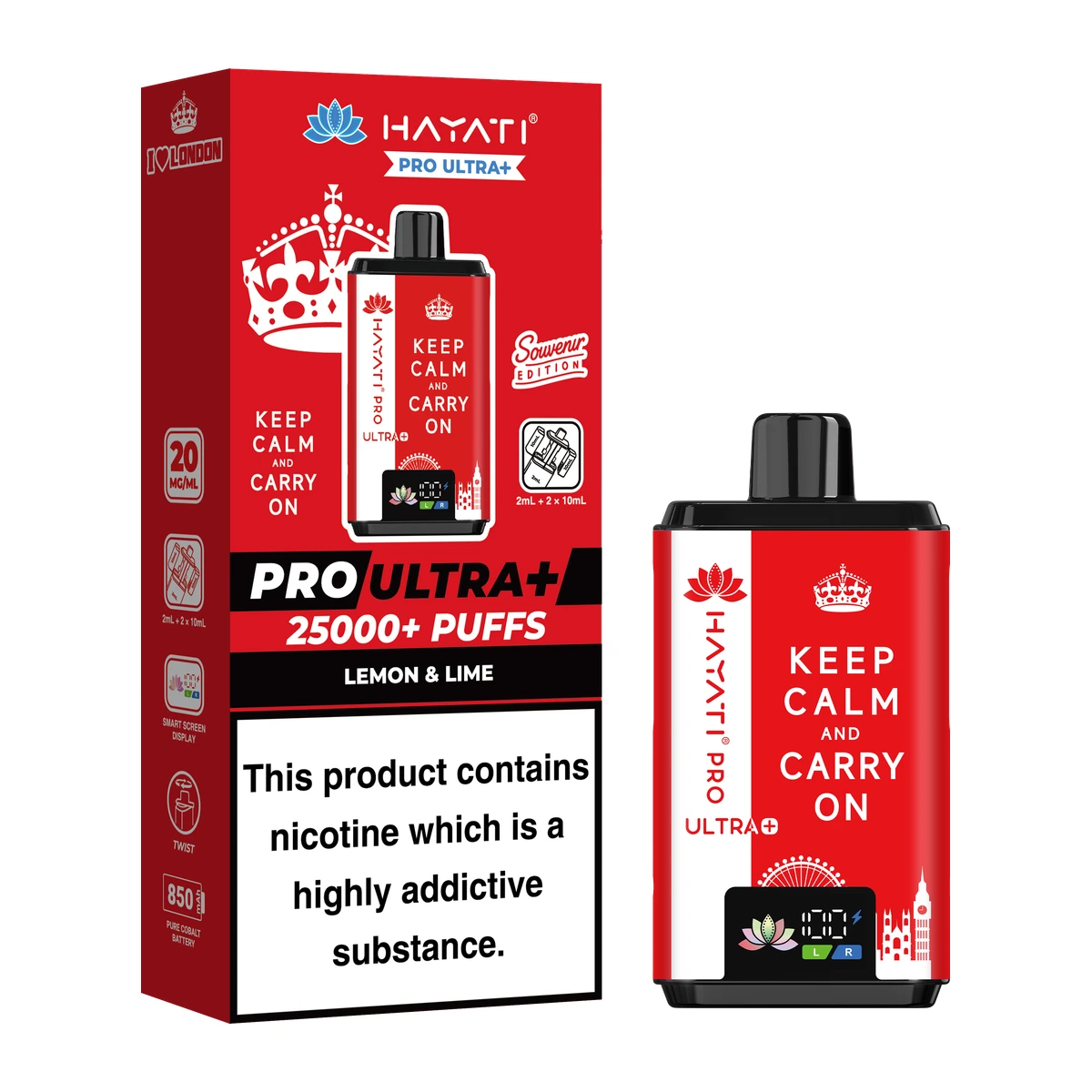 Hayati® Pro Ultra+ Souvenir Edition (England) Lemon & Lime