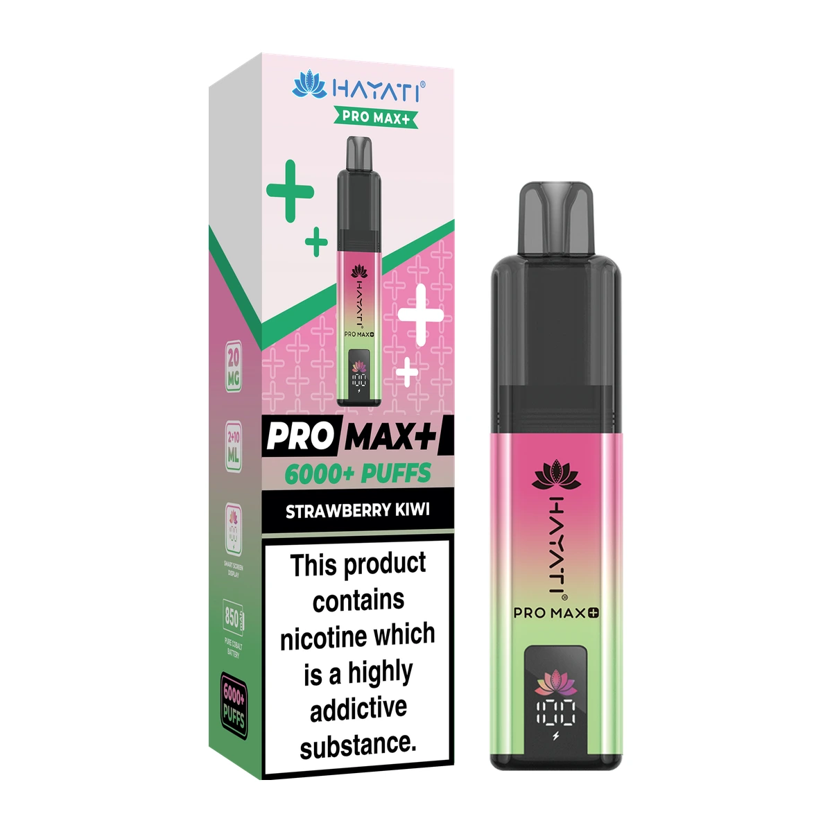 Hayati® Pro Max+ KIT Strawberry Kiwi wholesale vape product