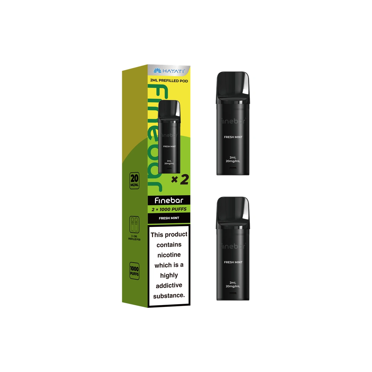 Hayati® Finebar Pods Fresh Mint