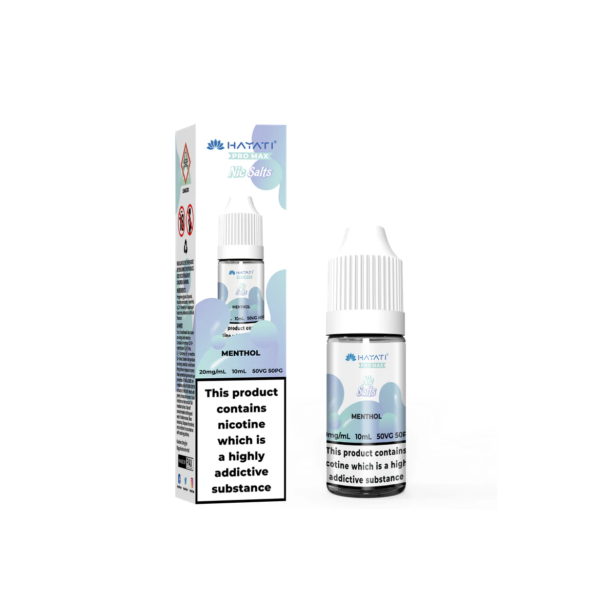Hayati® Pro Max Nic Salts Menthol 20mg