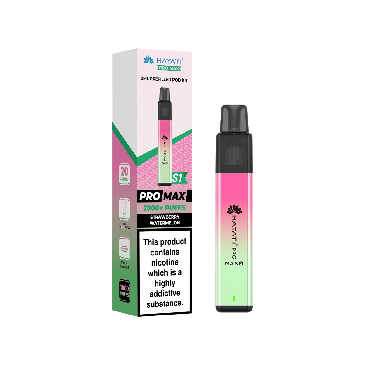 Hayati® Pro Max S1 Strawberry Watermelon