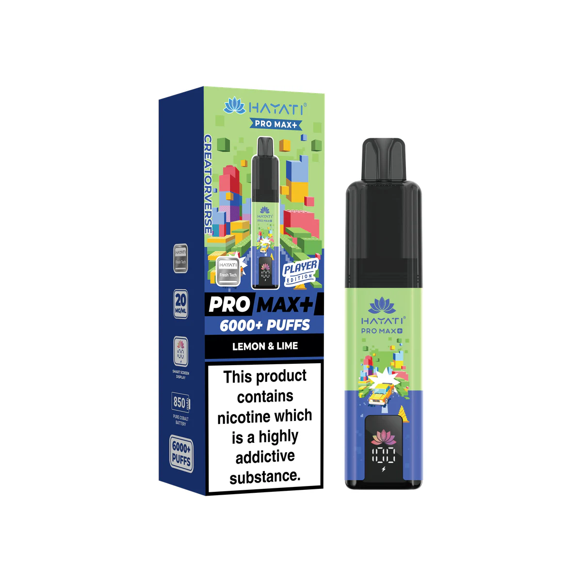 Hayati® Pro Max+ Player Edition Lemon & Lime