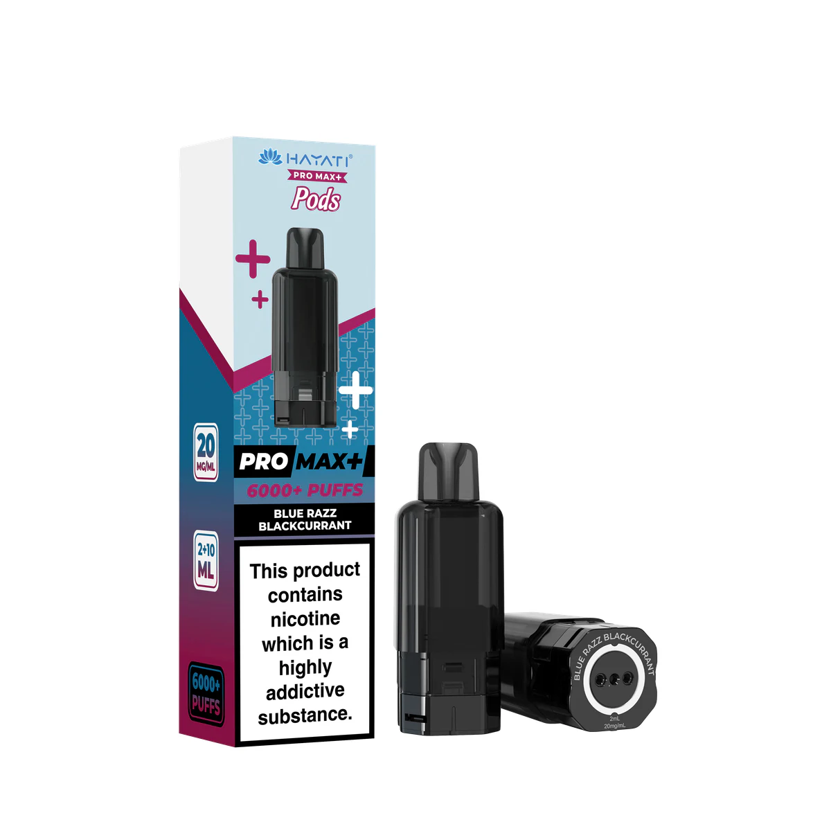 Hayati® Pro Max+ Pods Blue Razz Blackcurrant