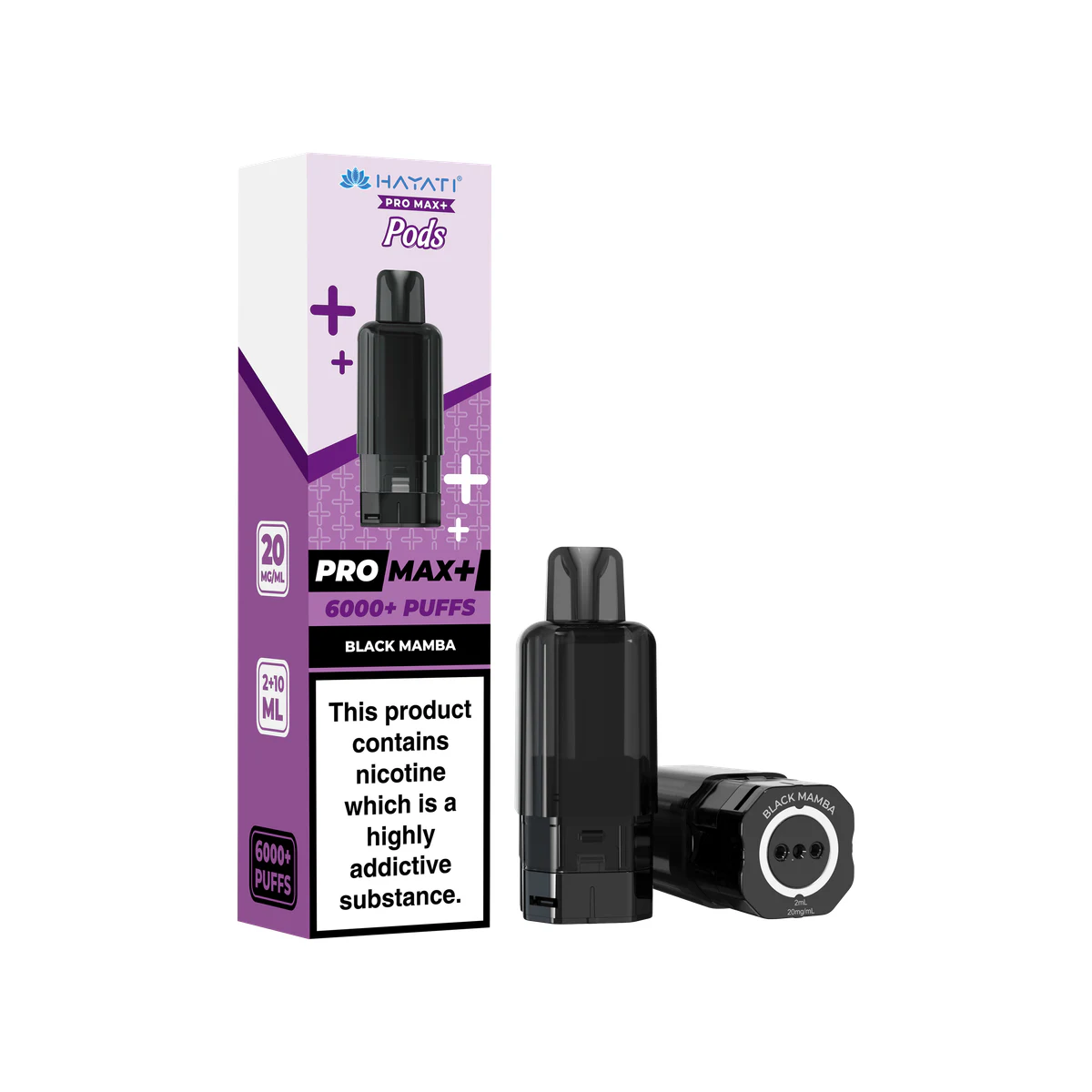 Hayati® Pro Max+ Pods Black Mamba