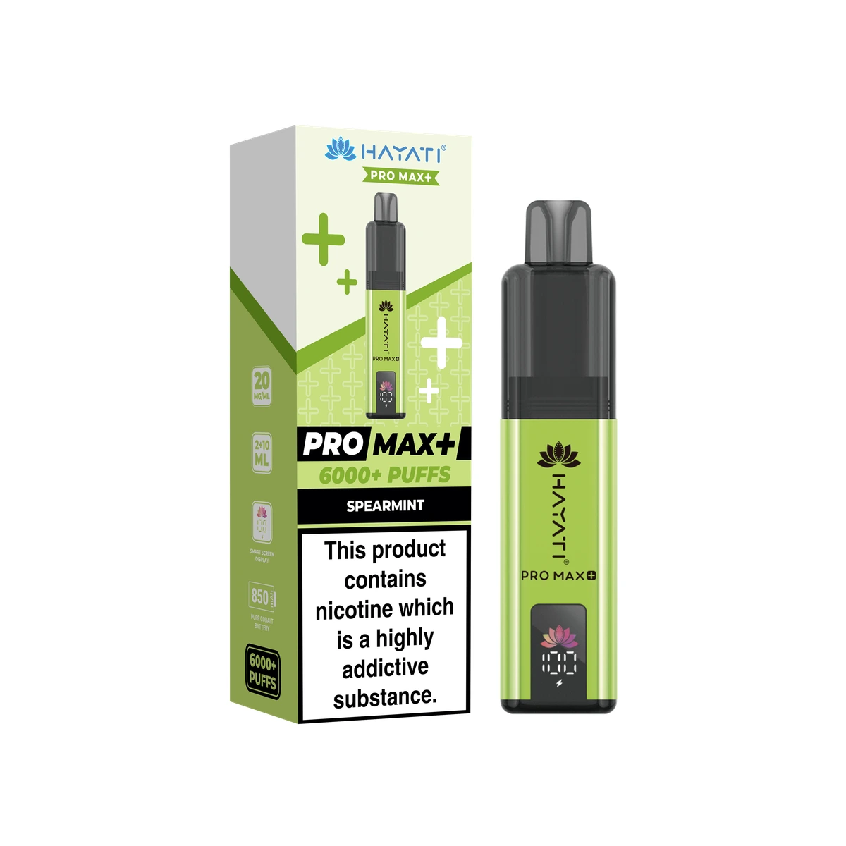 Hayati® Pro Max+ KIT Spearmint wholesale vape product