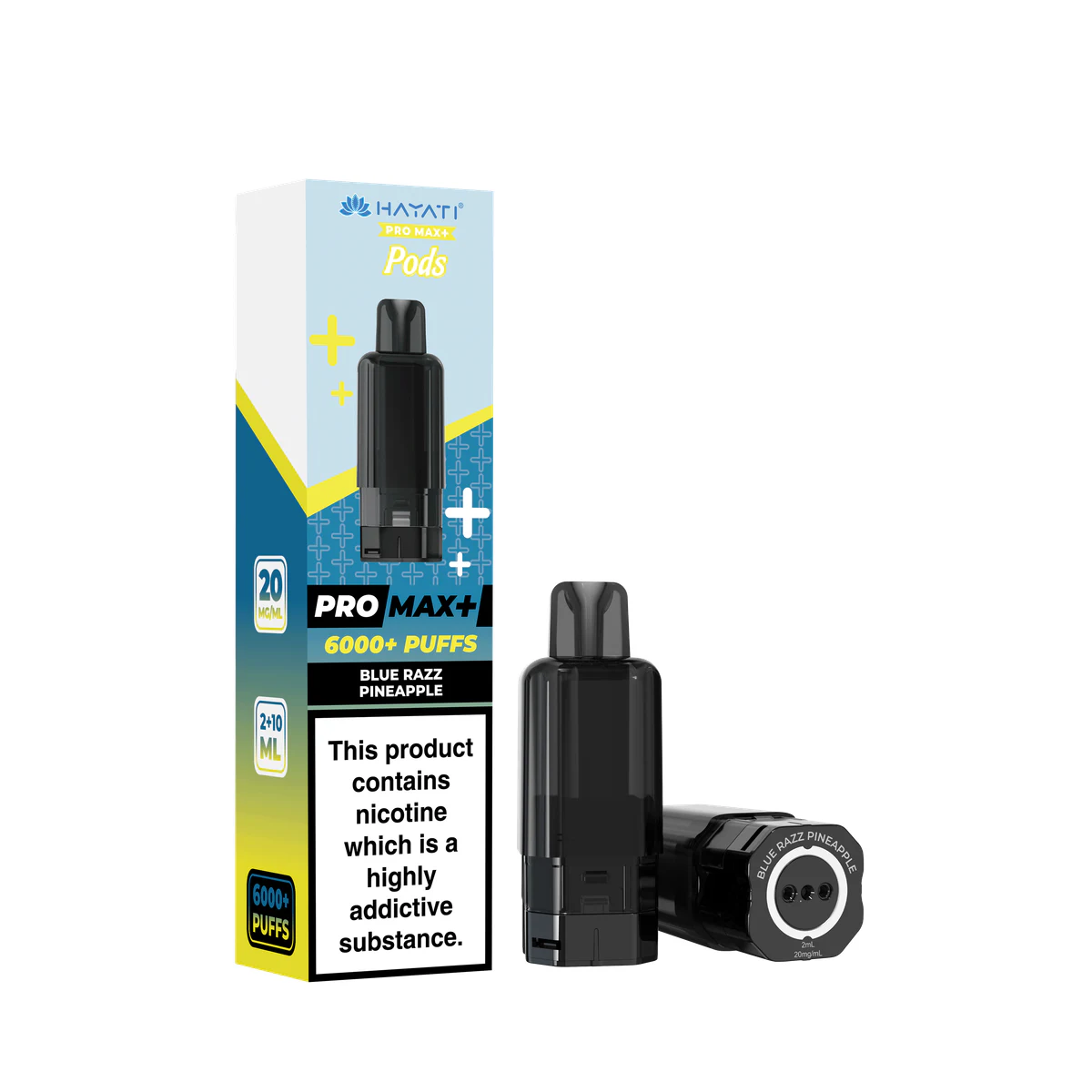 Hayati® Pro Max+ Pods Blue Razz Pineapple