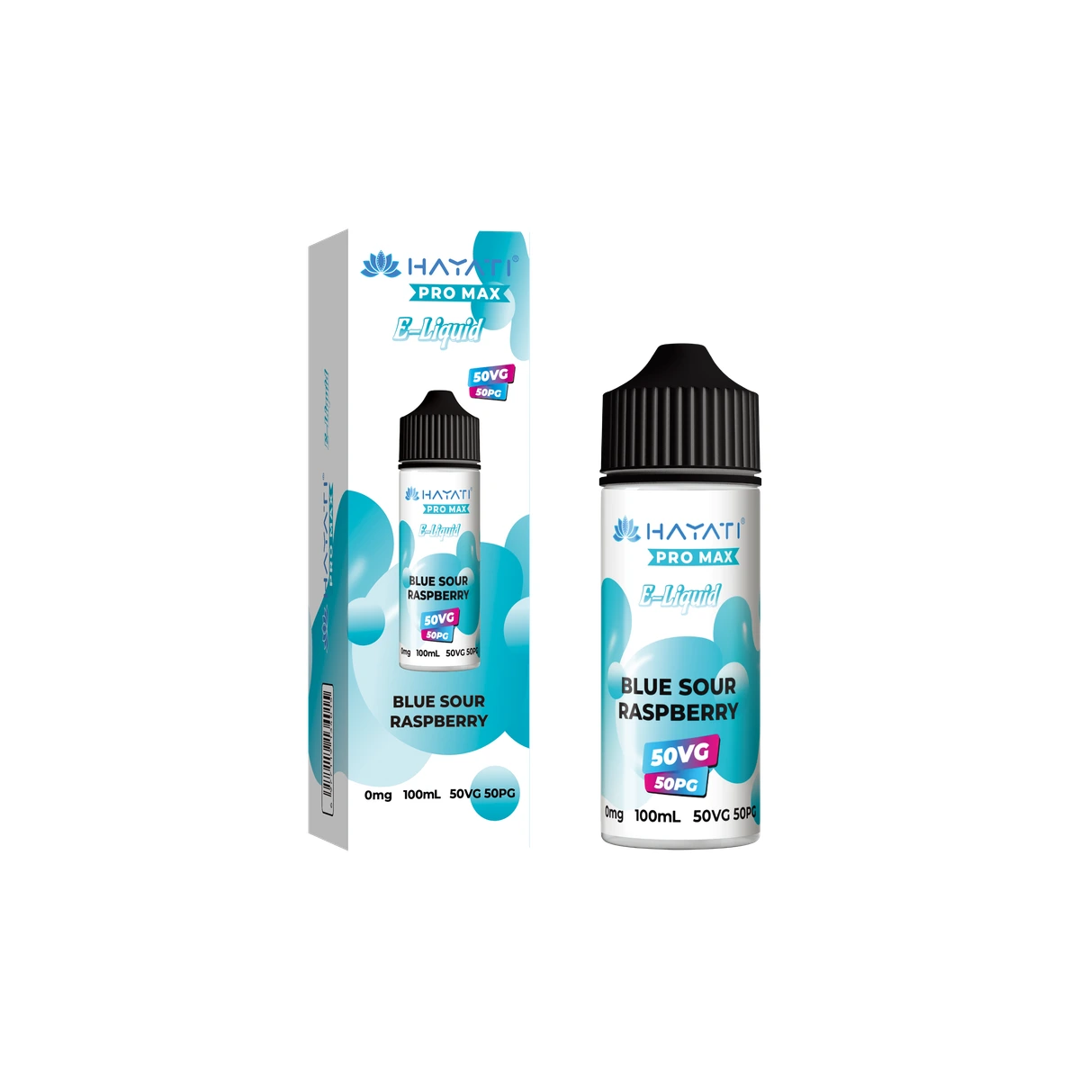 Hayati® Pro Max E-Liquid 50/50 Blue Sour Raspberry wholesale vape product