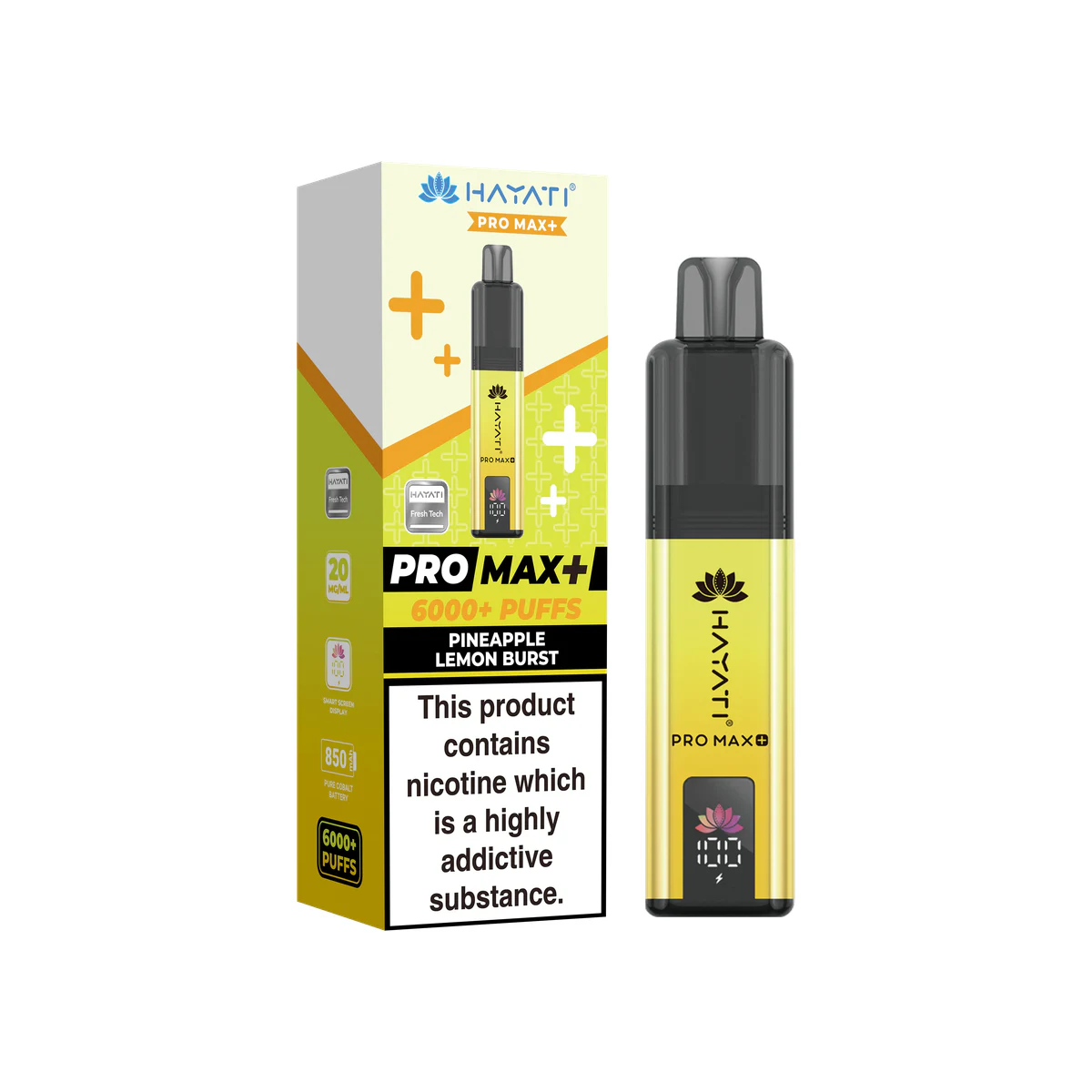Hayati® Pro Max+ Kit – Pineapple Lemon Burst