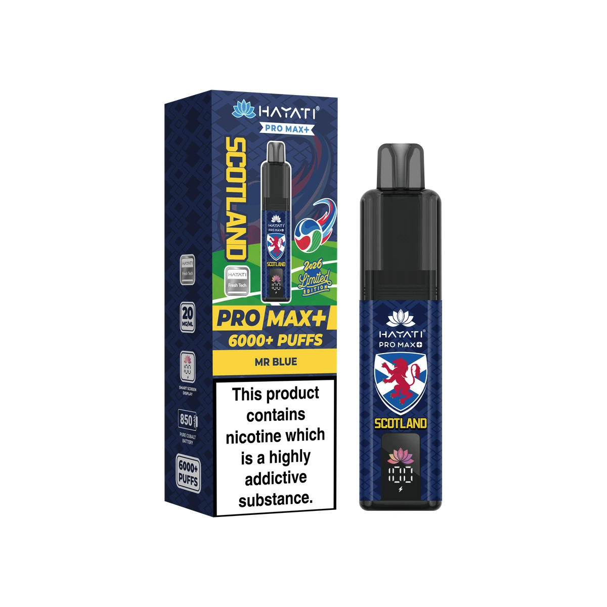 Hayati® Pro Max+ World Cup Limited Edition (Scotland) Mr Blue image 1