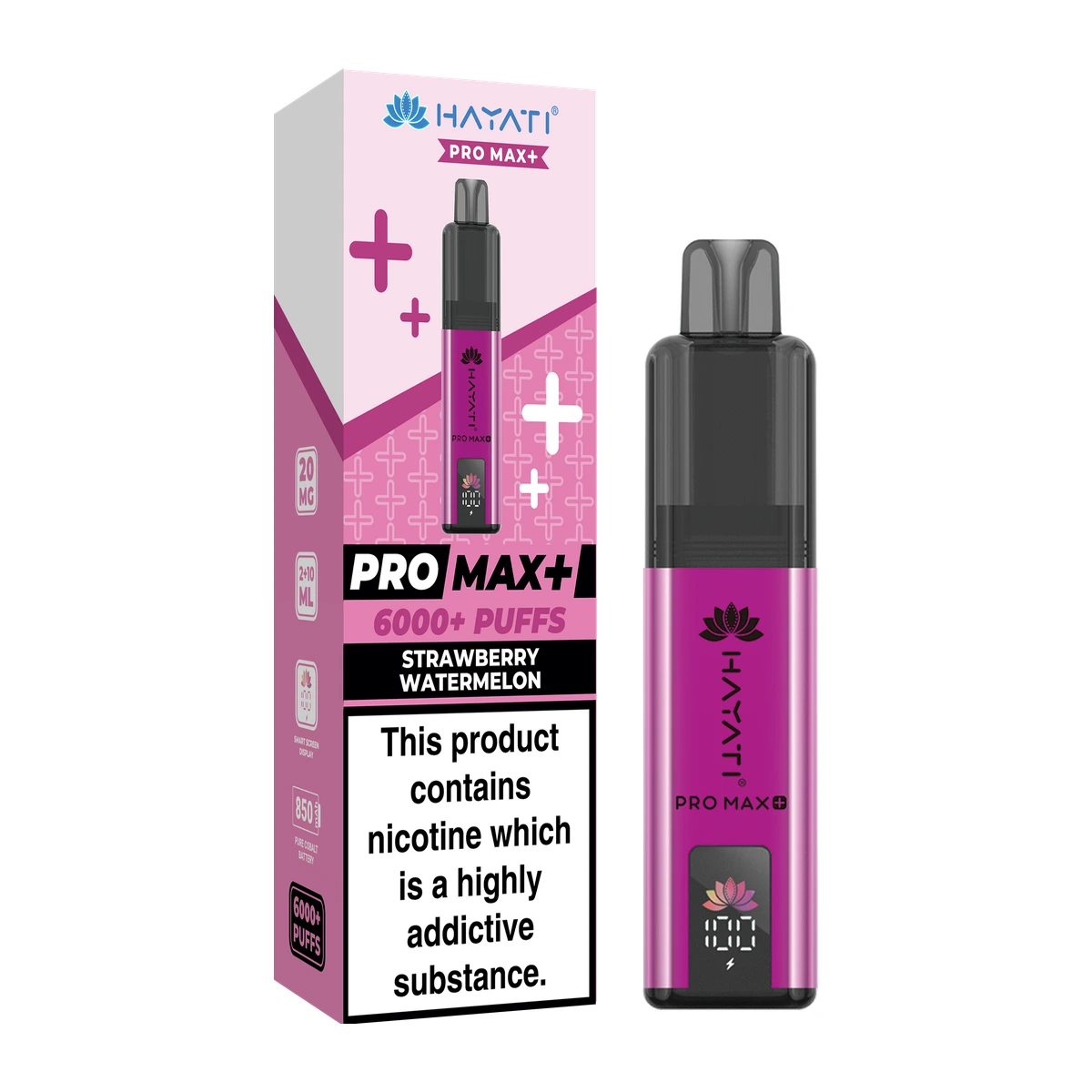 Hayati® Pro Max+ KIT Strawberry Watermelon wholesale vape product