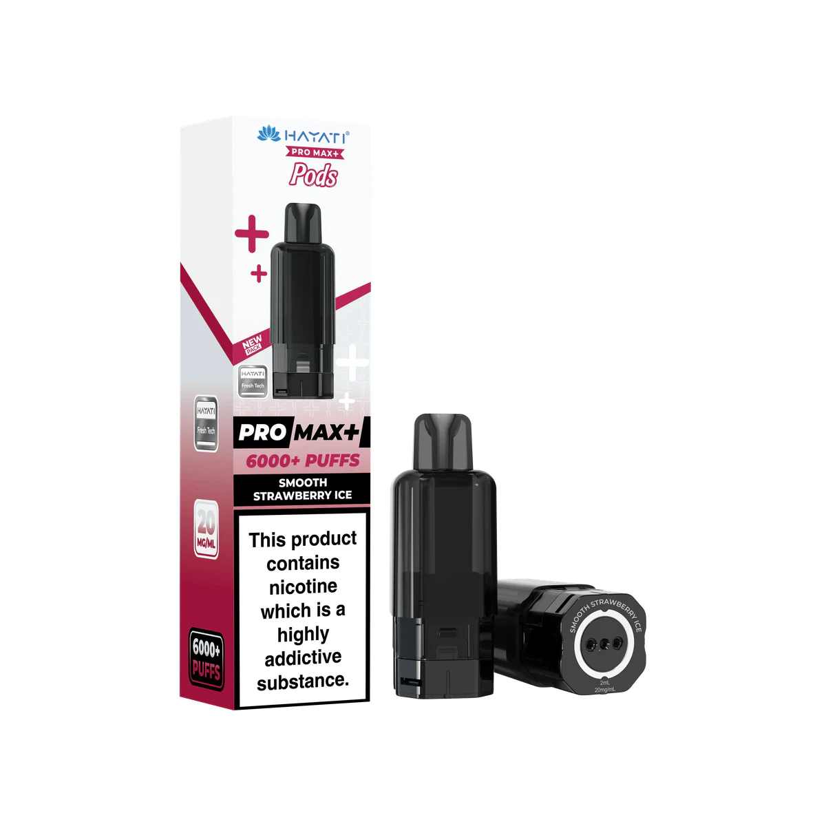 Hayati® Pro Max+ Pods Smooth Strawberry Ice