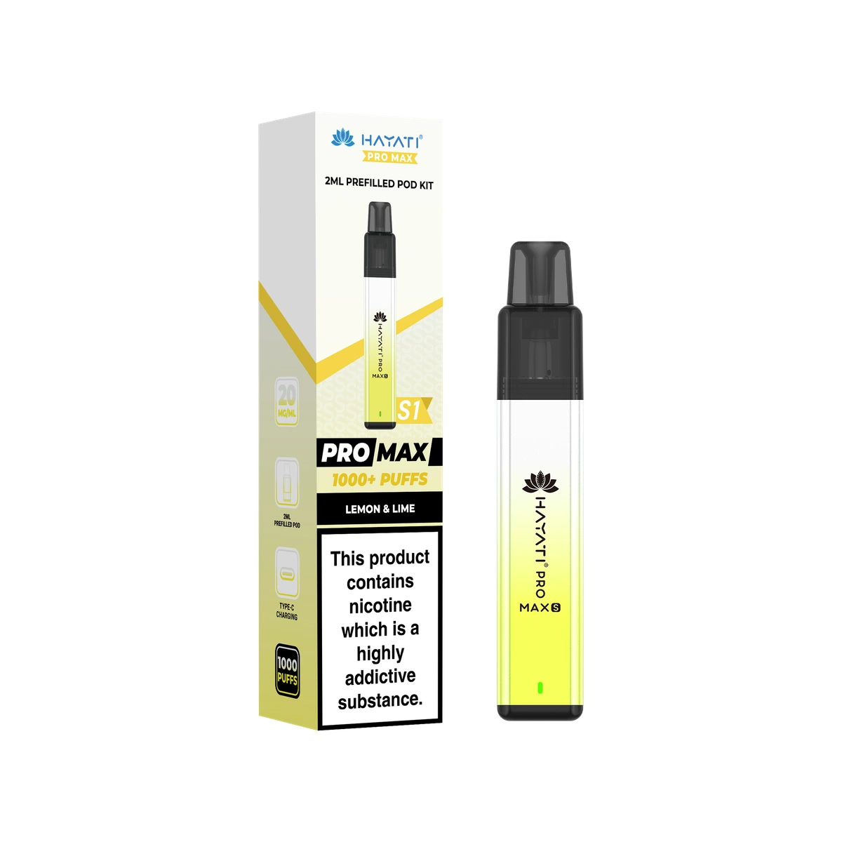 Hayati® Pro Max S1 Lemon & Lime