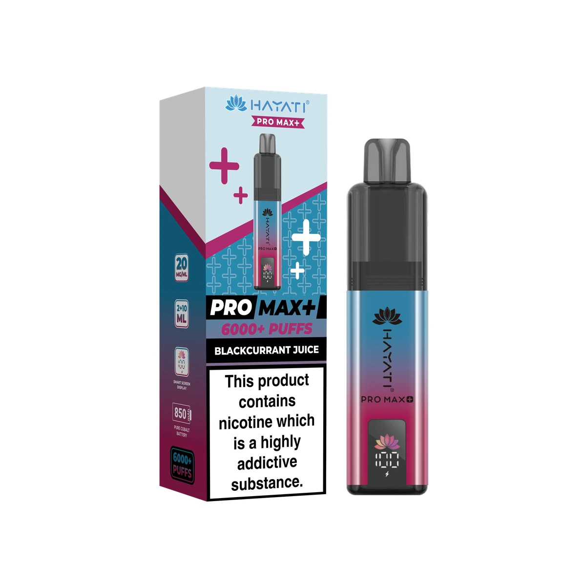 Hayati® Pro Max+ KIT Blackcurrant Juice wholesale vape product