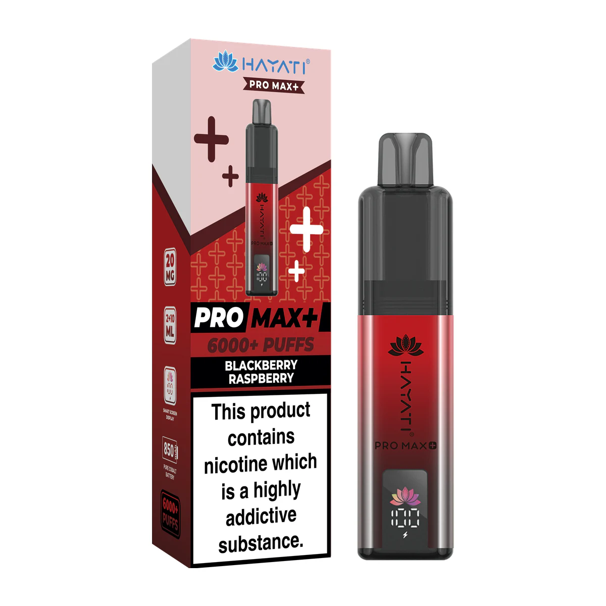 Hayati® Pro Max+ Blackberry Raspberry image 1