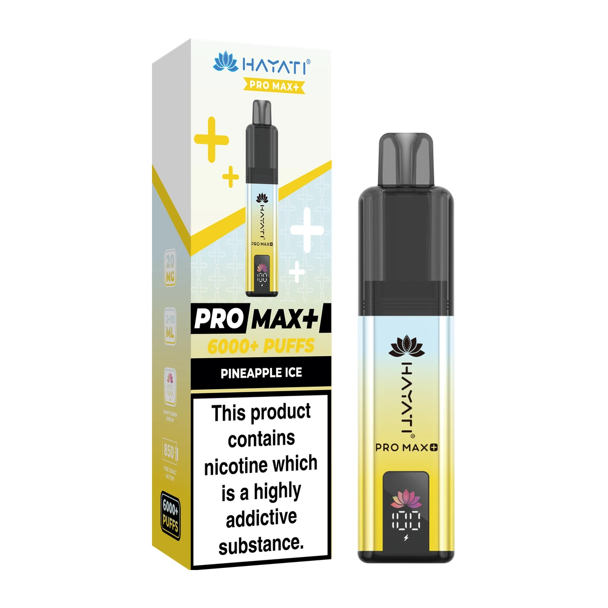 Hayati® Pro Max+ KIT Pineapple Ice wholesale vape product