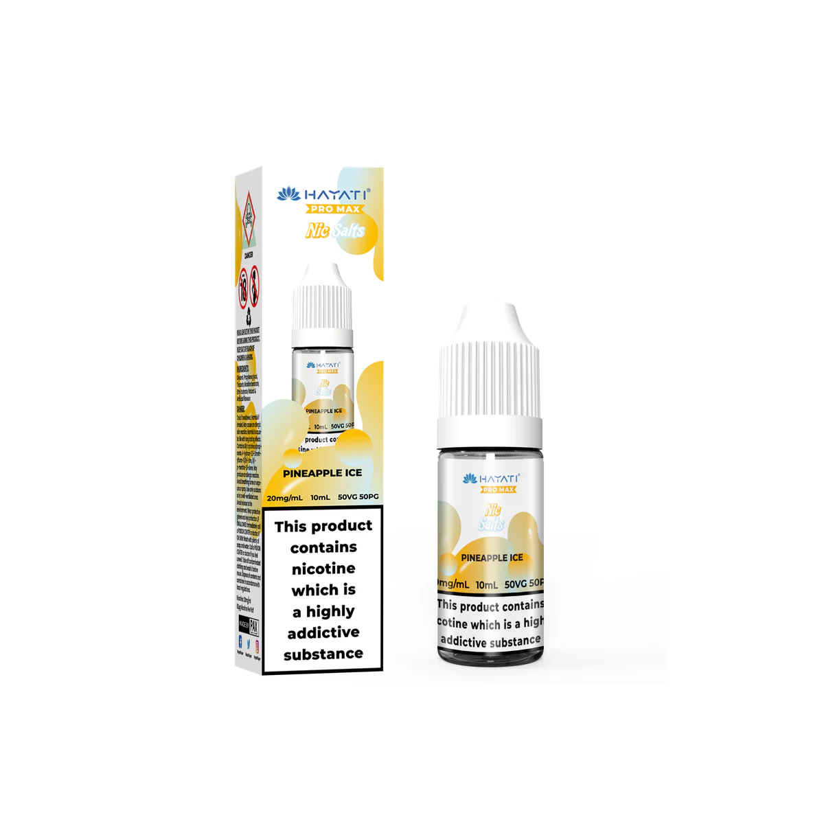 Hayati® Pro Max Nic Salts Pineapple Ice 20mg