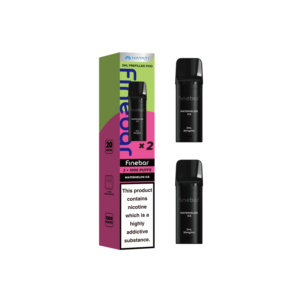 Hayati® Finebar Pods Watermelon Ice