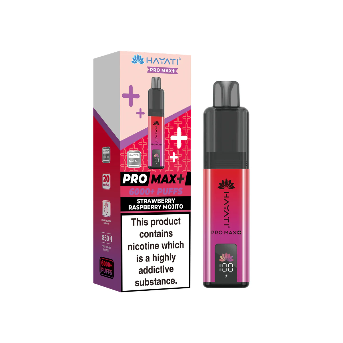 Hayati® Pro Max+ Kit – Strawberry Raspberry Mojito