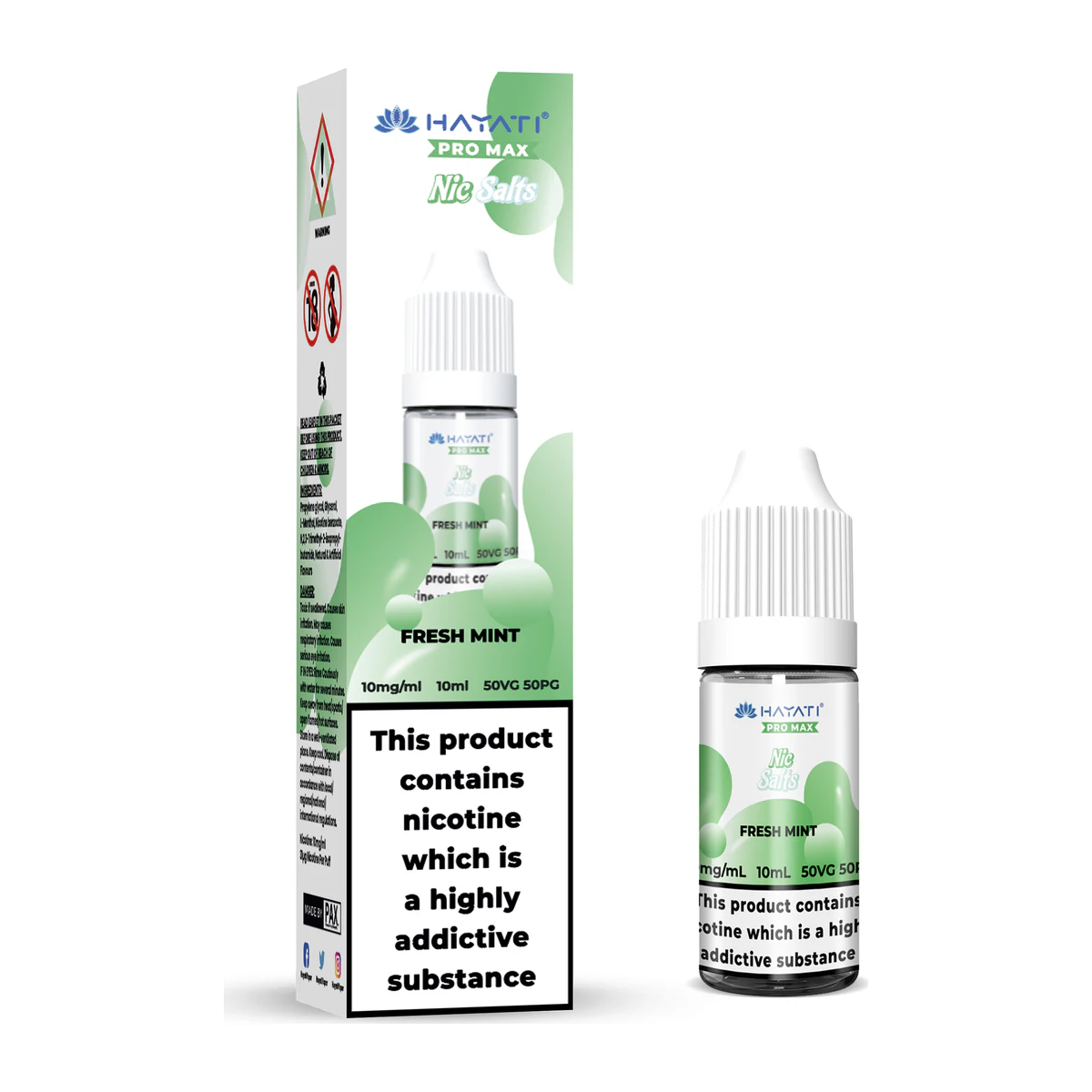Hayati® Pro Max Nic Salts Fresh Mint