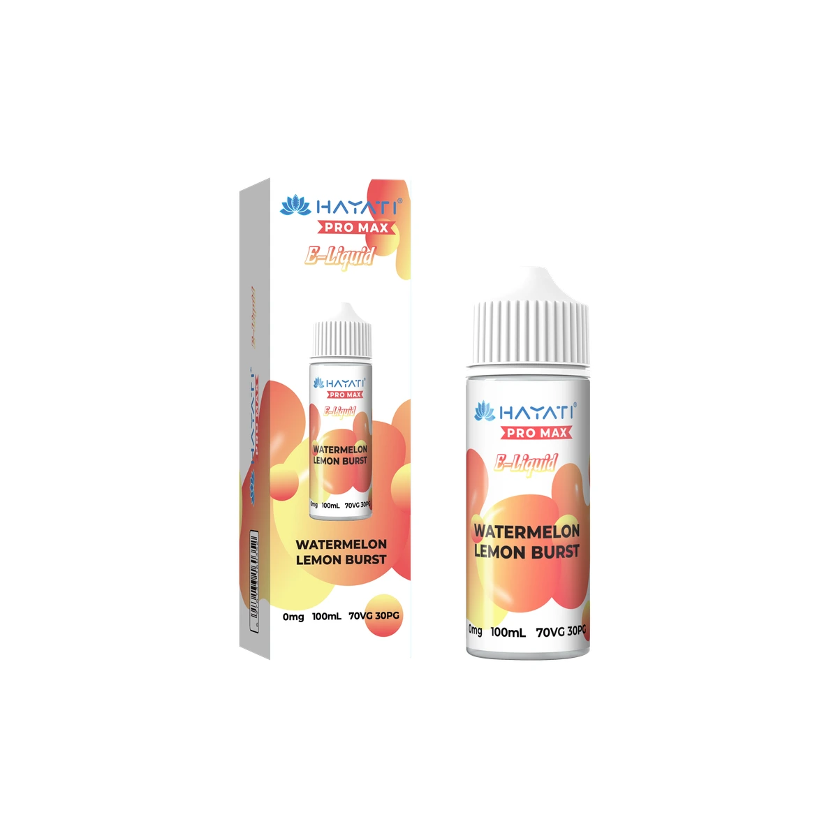 Hayati® Pro Max E-Liquid (70VG 30PG) Watermelon Lemon Burst image 1